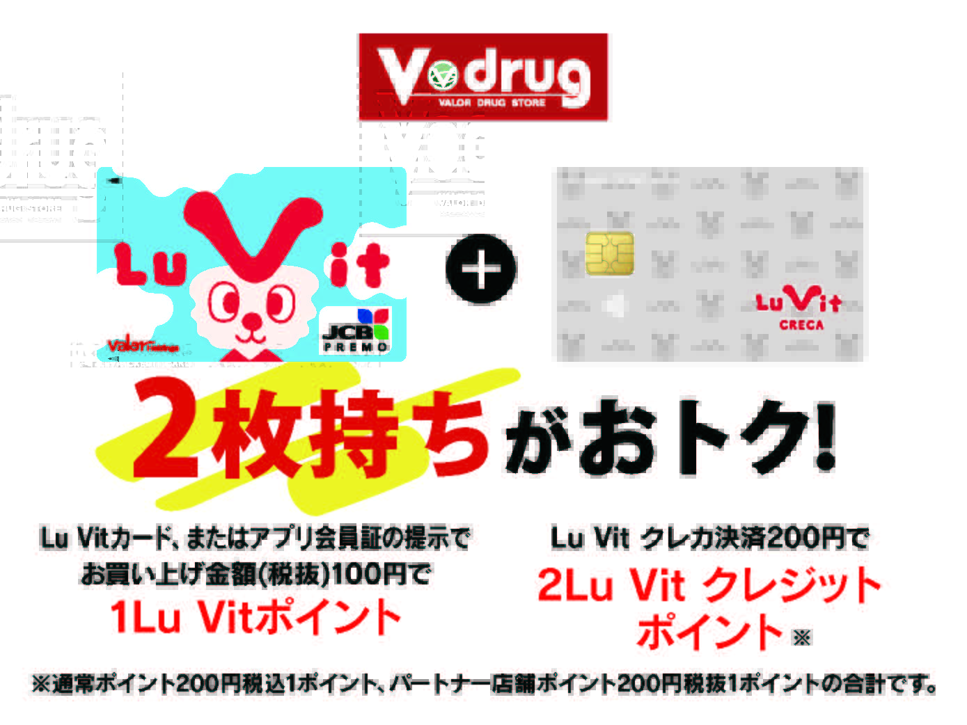 Lu Vit クレジットカード（ルビットクレカ）