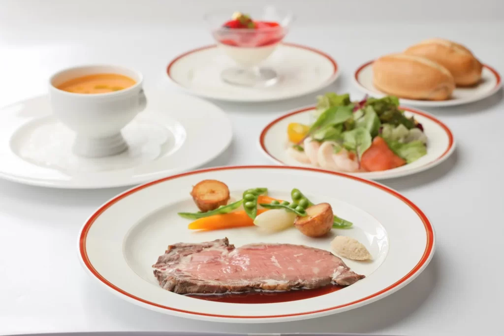 上高地帝国ホテル伝統のフランス料理